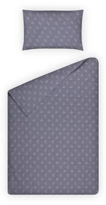 Imagen del producto de Ropa de cama para niños, 100x135 cm / 40x60 cm, con estampado de estrellas