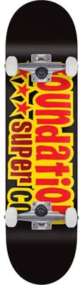Produktbild von Foundation Skateboard Complete 3 Star, Größe:8.125, Farben:black