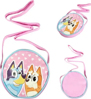 Produktbild von Bluey Bingo Kinder Mädchen Handtasche Umhängetasche Tasche D 15 cm