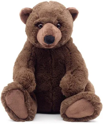 Produktbild von Grosse braune Plüsch-Bären-Kuscheltier 27 cm