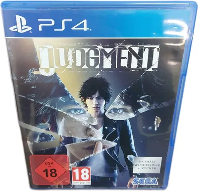 Produktbild von SEGA Judgment, PS4, PlayStation 4, M (Reif)