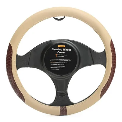 Produktbild von RIDEX 4791A0011 Lenkradbezug Rutschfest Ø37-39cm Beige Lenkradhülle