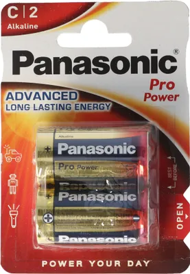 Produktbild von Panasonic 12x Pro Power C Alkaline 2er Blister MN1400 LR1...
