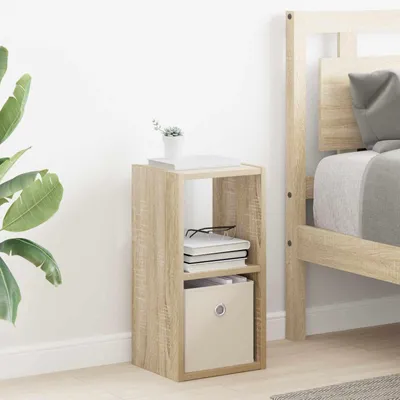 Obrázok produktu pre vidaXL Nočný stolík z dubového dreva Sonoma 25,5 x 22 x 49,5 cm z drevotriesky