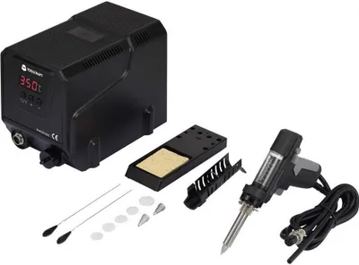 Immagine prodotto di TOOLCRAFT ZD-8925 Stazione di dissaldatura digitale 90 W 160 - 480 °C incl. pompa di aspirazione per dissaldare