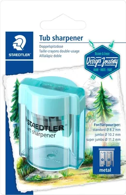 Image de 6x STAEDTLER 513 001CBK Doppelspitzdose 1 ST BK