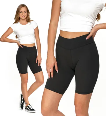 Produktbild von Kurze Radsport-Leggings, hohe Taille, blickdicht, bequem, klassisch, MORAJ, 2XL