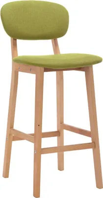 Produktbild von vidaXL Barhocker 2 Stk. Grün Stoff