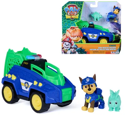 Produktbild von PAW Patrol : Der Dino Film, Chases Dino-Rettungs-Cruiser, 3 Jahr(e), Mehrfarbig