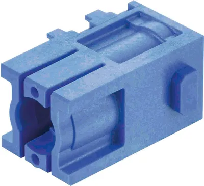 Produktbild von HARTING Han Domino Pneumatikmodul cube, kleiner Tab Stift- / Buchseneinsatz 1-polig Steckzyklen >=10000 - 1 Stück
