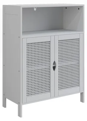 Zdjęcie produktu dla Szafka Midi Vicco Liora Biały 60 x 80 cm z 2 drzwiami, Model 58565