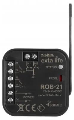 Produktbild von Funk-Torempfänger ROB-21/12-24V EXTA LIFE Zamel EXL10000044
