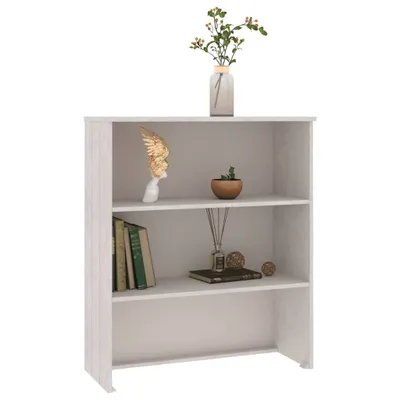 Produktbild von vidaXL Highboard-Oberteil HAMAR Weiß 85x35x100 cm Massivholz