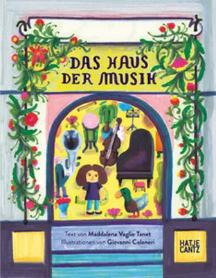 Zdjęcie produktu dla Das Haus der Musik - Ein Kinderbuch über skurrile Charaktere, Musik und Selbstfindung
