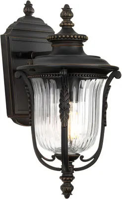 Produktbild von Elstead Luverne Außen-Wandleuchte E27 34cm Rubinierte Bronze IP44