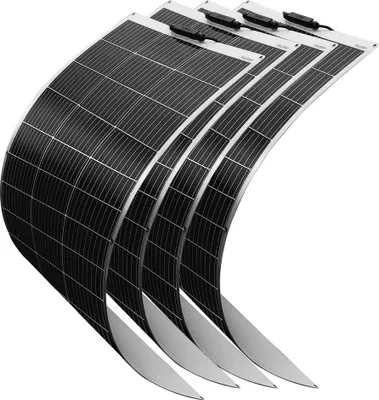 Zdjęcie produktu dla Elastyczny panel słoneczny, moc 120 W, sprawność 24%, 4 panele słoneczne