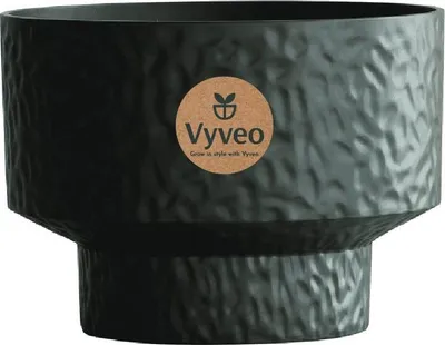 Produktbild von Vyveo - Blumentopf Luno - Schwarz - 35x24