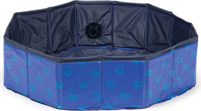 Image de Karlie Doggy Pool, couleur bleue - 160 x 160 x 30 cm