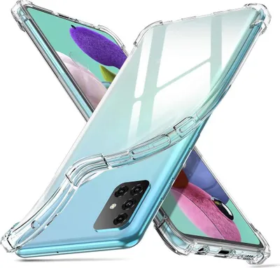 Produktbild von Hülle für Samsung Galaxy A51 - Stoßfeste Transparent Handyhülle Kratzfest Schutzhülle Ultra Dünn Phonillico®
