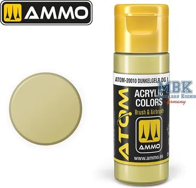 Productafbeelding van Materiaal: MIG ATOM20010 ATOM COLOR. Kleur: Donkergeel (DG). Type: I