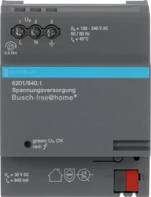 Produktbild von BUSCH JAEGER 6201/640.1 - Universal - Drinnen - 127 - 230 V - 50/60 Hz - 30 V - AC-an-DC