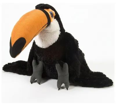 Produktbild von Wild Republic Pluschtukan - Kuschelvogel - 30 cm - Stofftier