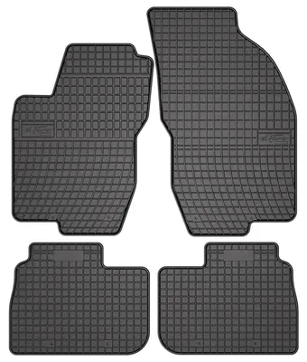 Productafbeelding van Rubberen automatten voor Alfa Romeo 156 2000-2006 (sedan/stationwagen) – 4-delig, zwart, op maat – Wielganizator SolidPRO
