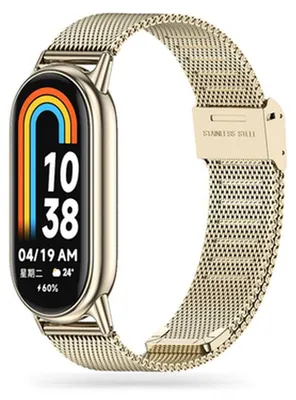 Zdjęcie produktu dla Tech-Protect Milaneseband Xiaomi Smart Band 8 / 9 / Nfc Starlight