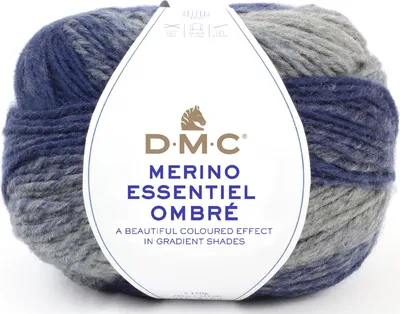 Immagine prodotto di DMC Merino Essentiel Ombré – filato sfumato composto al 50% da Lana e al 50% da acrilico (Colore 1002)