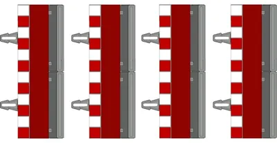 Immagine prodotto di Scalextric Bordo di recinzione dritto 180 Mm Taglia unica