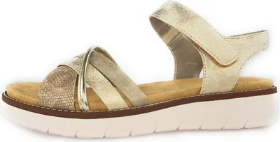 Produktbild von Remonte  Damenschuhe Sandalen Gold Freizeit, Schuhgröße:40 EU
