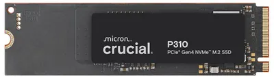 Produktbild von Crucial P310 SSD 2TB M.2 2280 PCIe Gen4 NVMe Interne SSD, bis 7.100 MB/s, Gaming für Laptop und Desktop PC, SSD Festplatte - CT2000P310SSD801