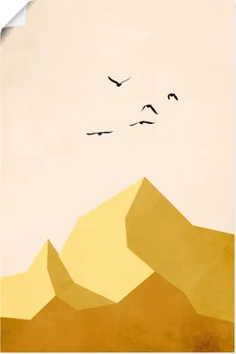 Produktbild von ARTland Poster Zugspitze, DREI Größe: 80x120 cm