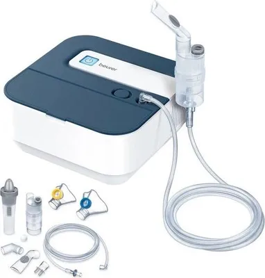 Produktbild von Beurer Inhalator Verneblerset Silikonmasken Nasendusche IH 28 Pro Hochwertigere Anwendung