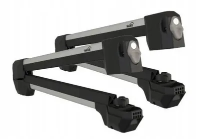 Image de Porte-skis pour 6 paires de skis 4 planches Aluminium Hakr Argent