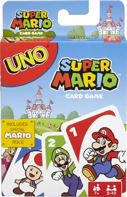 Zdjęcie produktu dla Mattel DRD00 UNO Super Mario