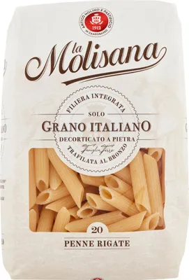 Produktbild von La Molisana PENNE RIGATE N.20 500G Packung