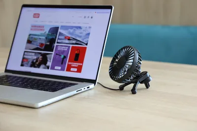 Obrázek produktu pro Carpoint Ventilátor Ventilační mřížka USB-A Ø10,5 cm 5 V