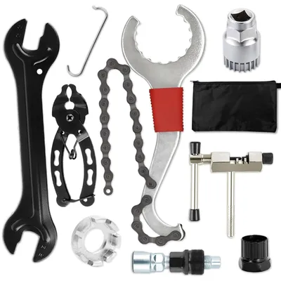 Immagine prodotto di Solidchoice - Kit di riparazione per biciclette da 8 pezzi, completo di vari strumenti