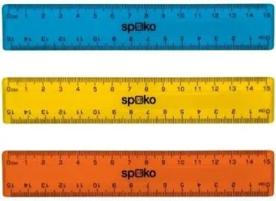 Obrázek produktu pro Spoko pravítko 15 cm - mix barev