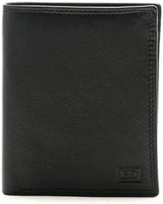 Imagen del producto de Billetera de cuero para hombre, color , compacta, para tarjetas y monedas