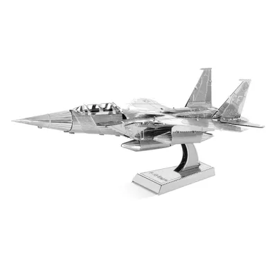 Obrázok produktu pre Metal Earth F-15 Eagle, Model lietadla s pevnými krídlami, Montážna sada, McDonnell Douglas F-15 Eagle, Akékoľvek pohlavie, Kov, Mierne