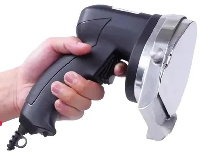 Image de Couteau électrique pour kebab, avec 2 lames interchangeables, longueur de 42 cm, 220V, puissance de 150W,  CE
