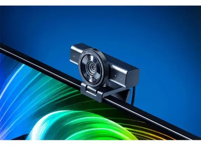 Produktbild von Razer Kiyo V2, 8,3 MP, 3840 x 2160 Pixel, 4K Ultra HD, 60 fps, 720p, 1080p, 1440p, Sichtschutzblende