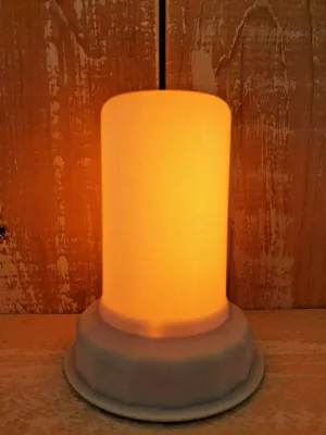 Produktbild von LED Flammenlicht Timer Batterie Fackel warmweiß innen Deko Windlicht