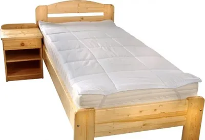 Obrázek produktu pro Matracový chránič Luxus plus prošitý s výplní dutého vlákna 90x200cm