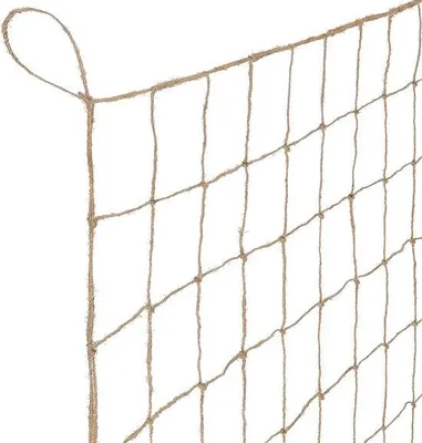 Produktbild von Famanu Jute Ranknetz große Maschenweite - 2 m x 2 m