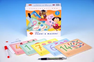 Produktbild von Pisanie zmazywanie 2 Cyferki ALEX