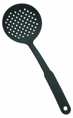 Nylon-Schaumlöffel 31,5 cm, schwarz, spülmaschinengeeignet