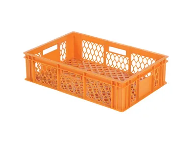 Image de Caisse de boulangerie Saro BK154 en plastique, empilable et stable, 600 x 400 x 154 mm